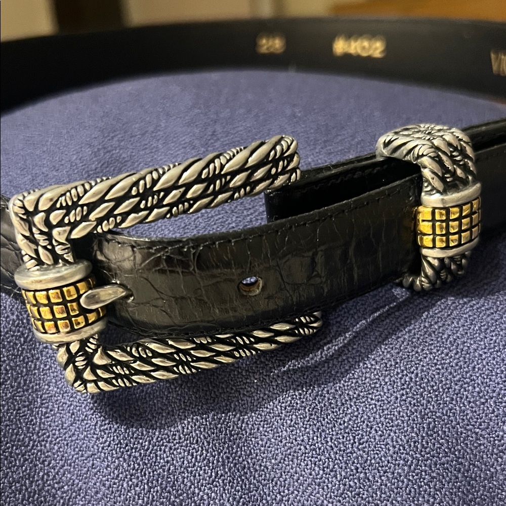Vicenza authentic calfskin belt